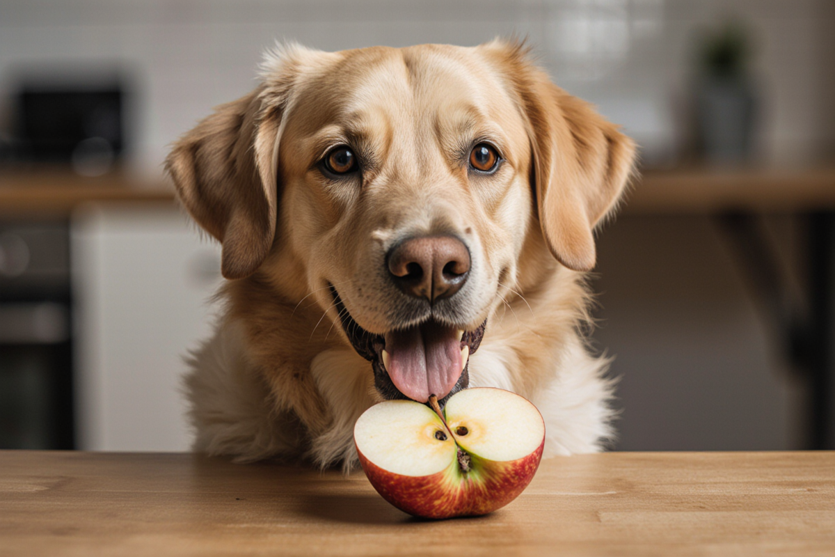 Read more about the article Can Dogs Eat Apples? The Safe Guide to Cores, Seeds & More
