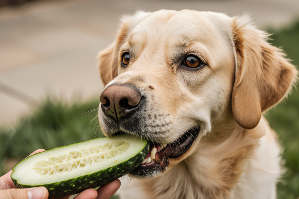 Read more about the article Can Dogs Eat Cucumber? Yes—Here’s How to Feed It Safely