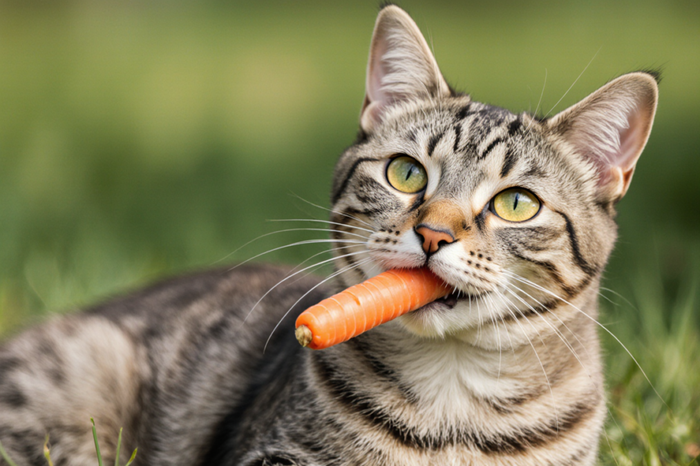 Read more about the article Can Cats Eat Carrots? Vet-Approved Benefits, Risks & Safe Feeding Guide